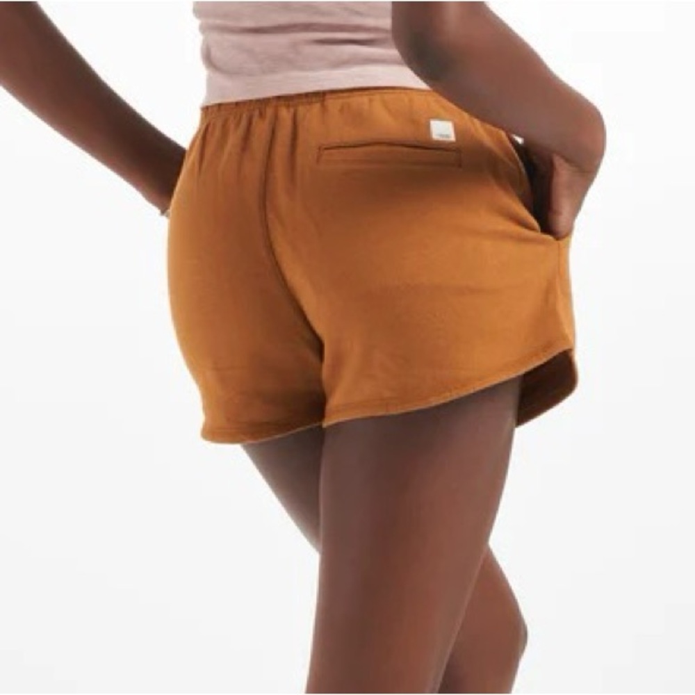 Vuori Women's Sunnyside Shorts 100% Cotton Turmeric Medium - Picture 2 of 11